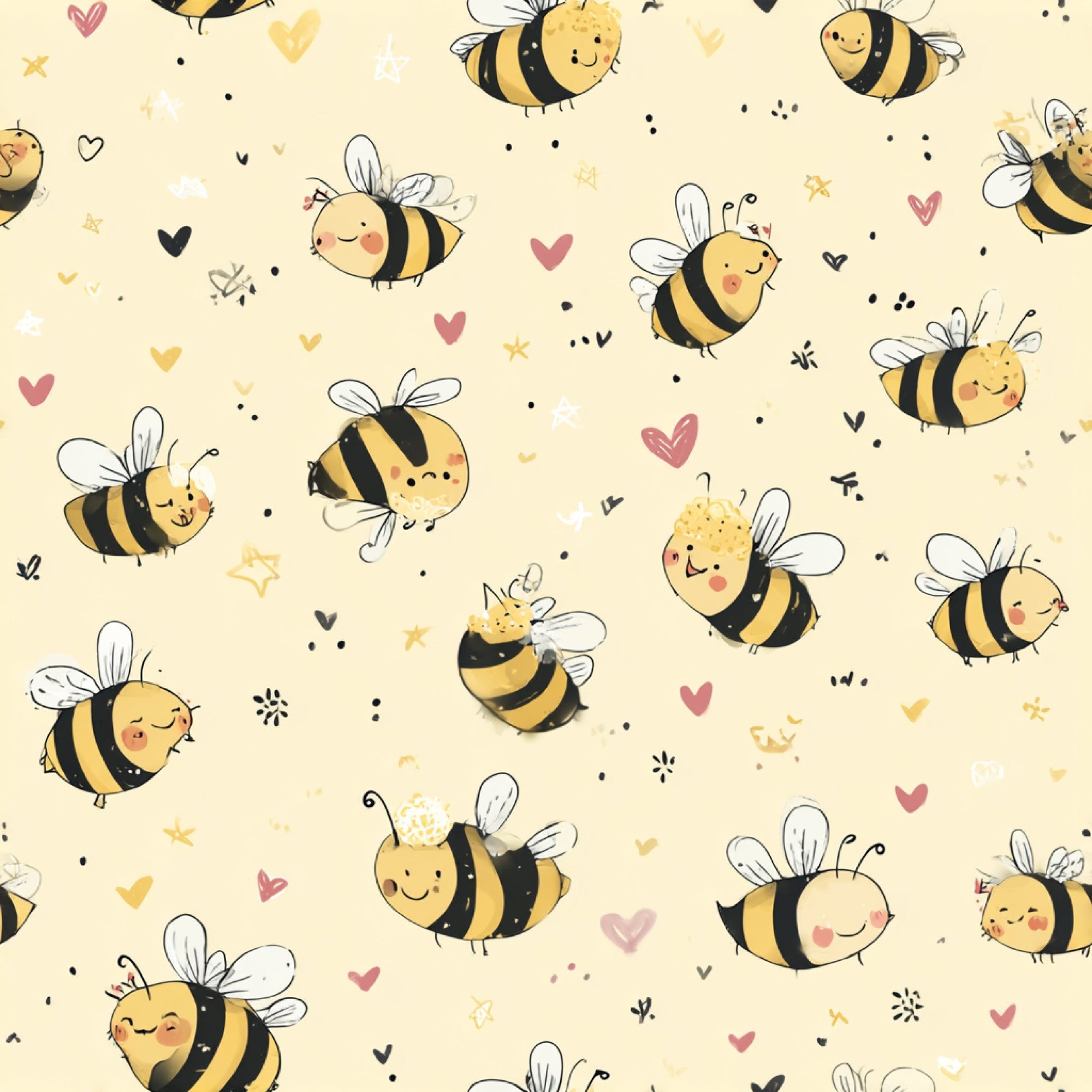 Pollen Parade Pattern 49 Minky Fabric