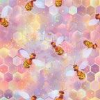 Pollen Parade Pattern 56 Minky Fabric