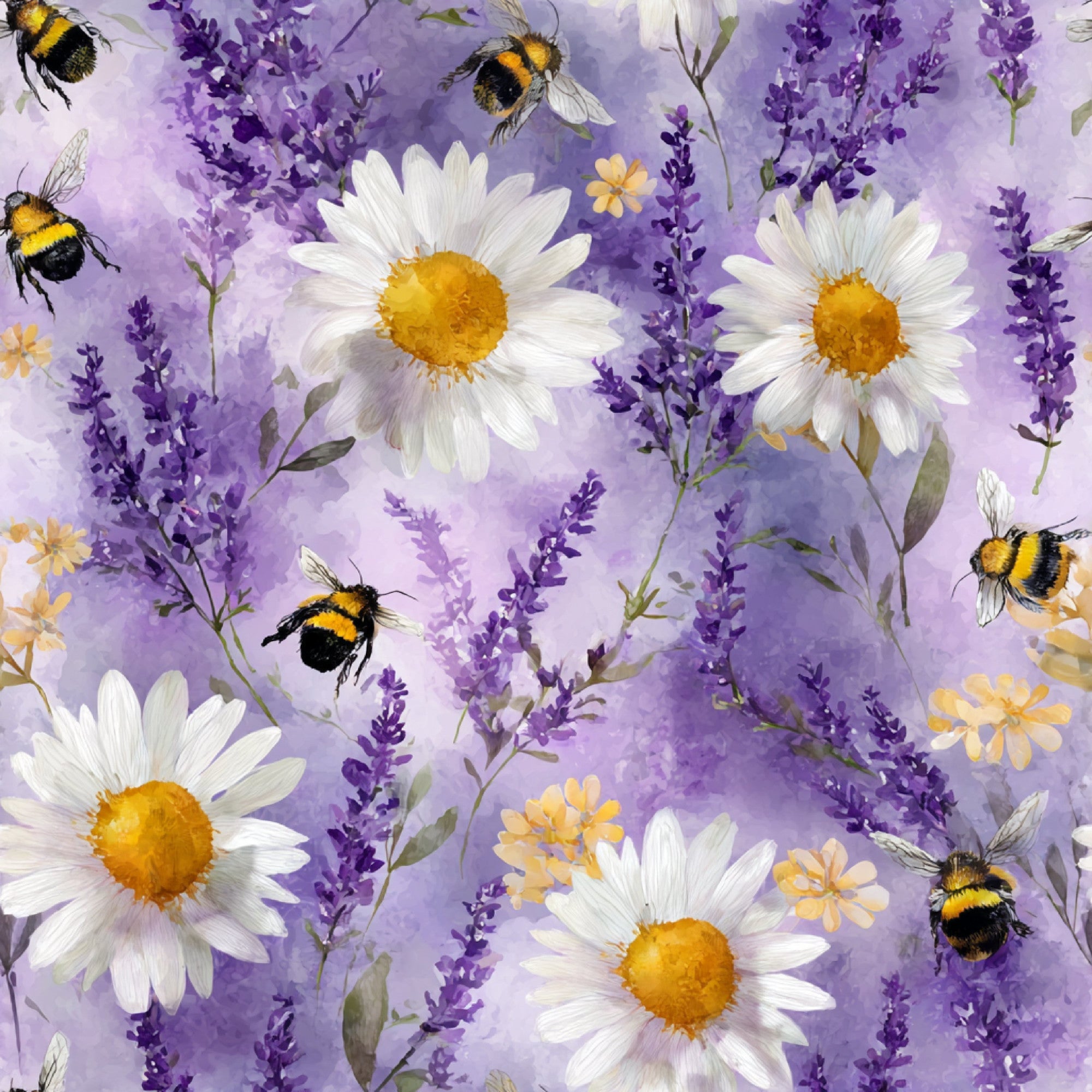 Pollen Parade Pattern 7 Minky Fabric