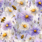 Pollen Parade Pattern 9 Minky Fabric