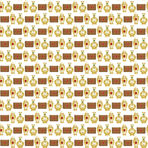 christmas nativity, cartoon style, religious scene, gold, brown, red, green, repeating pattern,, fabric panel, holiday theme, biblical characters, festive colors, craft fabric, seasonal motif, nativity figures, warm tones, christmas decor, religious imagery, holiday crafting