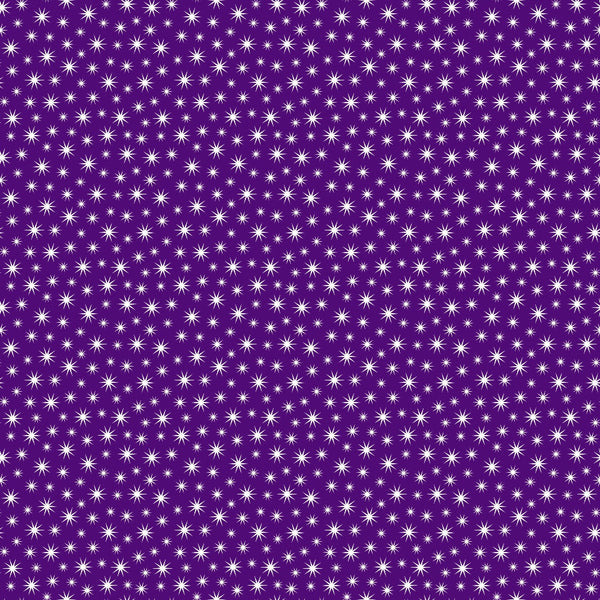 purple background, cream stars, yellow stars, star pattern, scattered stars,, fabric panel, christmas fabric, holiday theme, celestial design, starry night, purple textile, cotton fabric, festive pattern, geometric stars, repeating pattern, crafting material