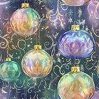 Celestial Christmas Ornaments Pattern 16 Minky Fabric