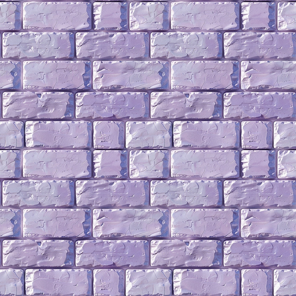 purple, lavender, stone brick, brick wall pattern, textured surface, weathered appearance, cracked stone, masonry design, architectural pattern,, fabric panel, geometric blocks, rectangular bricks, aged stone texture, fantasy castle wall, storybook aesthetic, children's theme, fairy tale setting, building blocks motif