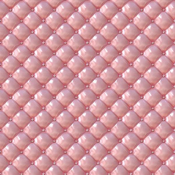 pink, rose gold, blush, quilted pattern, diamond tufting, button tufts, upholstery design, geometric, luxurious, shiny, metallic accents, padded texture, elegant, feminine, decorative buttons, diamond grid, glamorous,, fabric panel, sophisticated