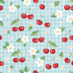 Ribbon Orchard Pattern 14 Minky Fabric