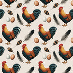Nesting Hens Pattern 15 Minky Fabric
