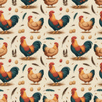 Nesting Hens Pattern 25 Minky Fabric