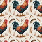 Nesting Hens Pattern 3 Minky Fabric