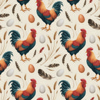 Nesting Hens Pattern 4 Minky Fabric