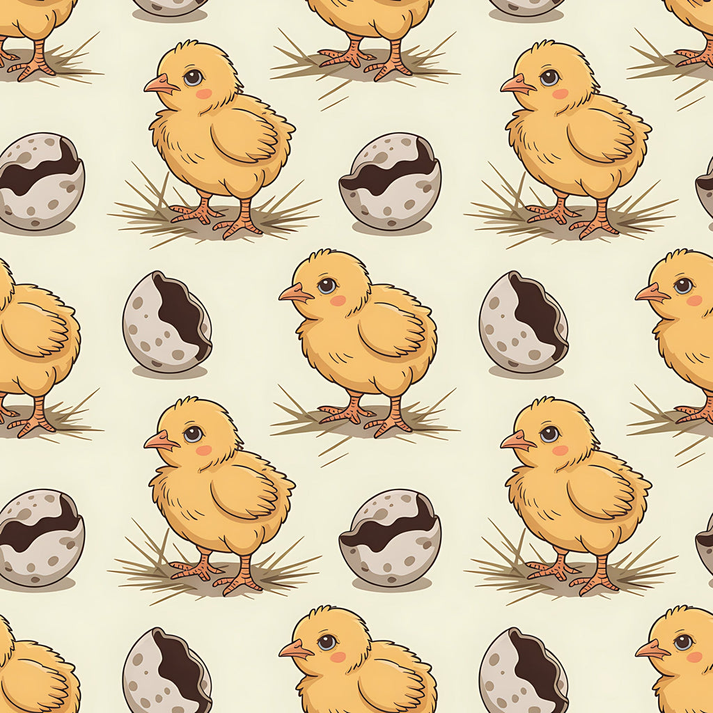 Nesting Hens Pattern 6 Minky Fabric