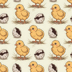 Nesting Hens Pattern 6 Minky Fabric