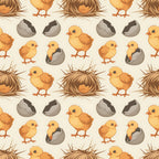 Nesting Hens Pattern 7 Minky Fabric