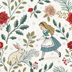 Yuletide Hare Pattern 38 Minky Fabric