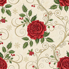 Yuletide Hare Pattern 57 Minky Fabric