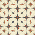 Classic Compass Rose Pattern 7 Minky Fabric
