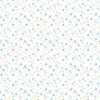 pastel colors, polka dots, confetti pattern, scattered circles, soft pink, mint green, lavender purple, sky blue, pale yellow, random dot placement, whimsical design,, fabric panel, gentle pattern, multi-colored dots, cheerful mood, baby-friendly colors, geometric circles, repeating pattern, cotton fabric