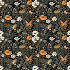 Midnight Monarchs Pattern 4 Minky Fabric