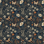 Midnight Monarchs Pattern 6 Minky Fabric