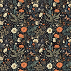 Midnight Monarchs Pattern 8 Minky Fabric