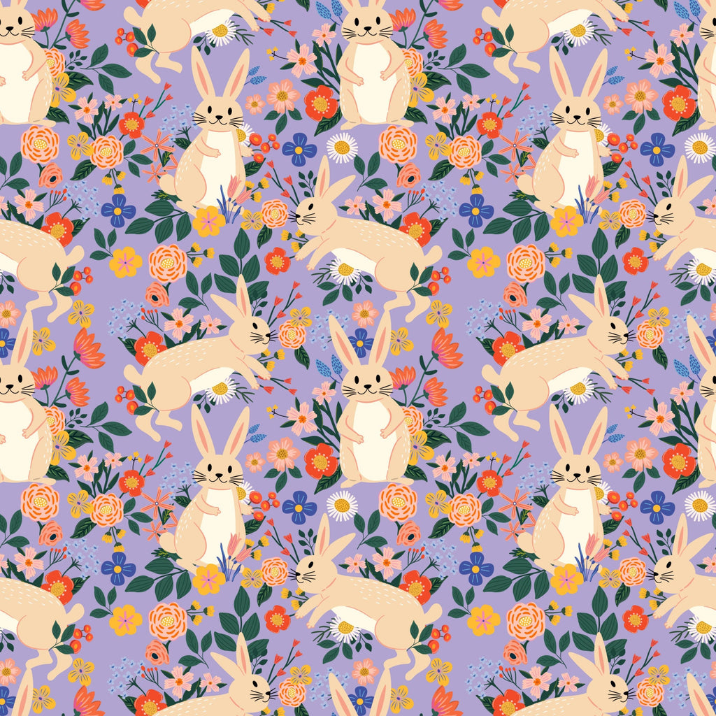 Songbird Meadow Pattern 1 Minky Fabric