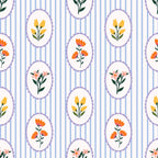 Songbird Meadow Pattern 10 Minky Fabric