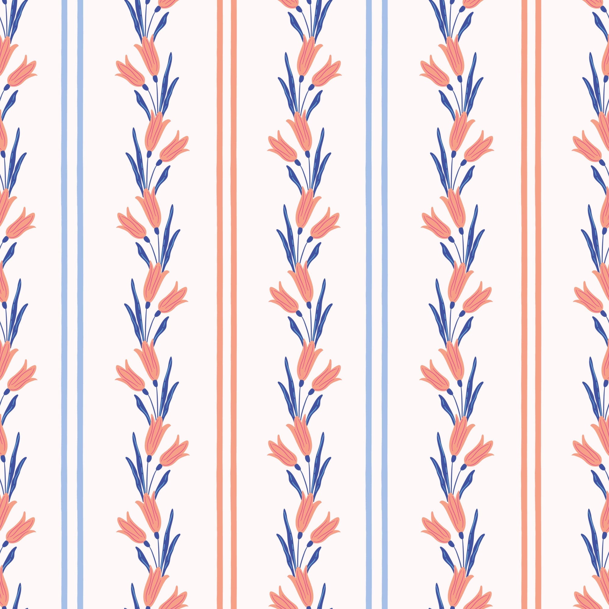 Songbird Meadow Pattern 2 Minky Fabric