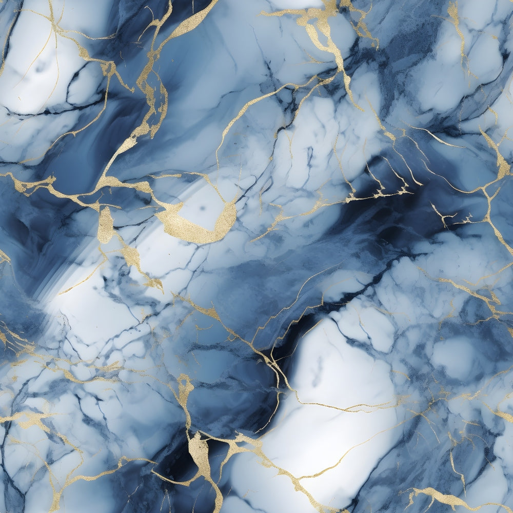 blue marble, white marble, gold veining, cracked marble, abstract pattern, luxury design, geometric veins,, fabric panel, navy blue, powder blue, metallic gold, stone texture, marbled effect, organic lines, elegant pattern, contemporary design, mineral pattern, flowing veins, sophisticated palette