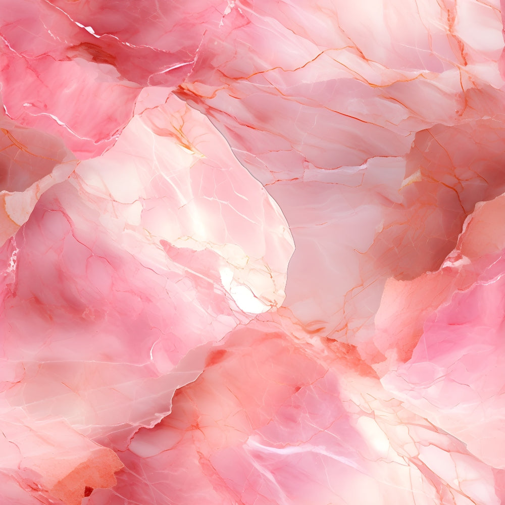 coral pink, blush pink, salmon, peachy pink, cracked marble, marble texture, stone pattern, veined marble, abstract design, watercolor effect,, fabric panel, soft pastels, organic lines, natural stone, flowing veins, translucent layers, romantic mood, elegant pattern, mineral texture