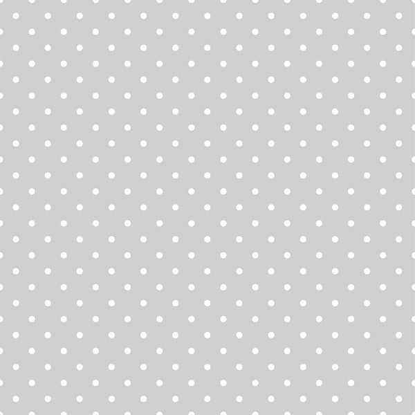 sage green, white polka dots, small dots, geometric pattern, pastel colors, minimalist design, subtle pattern,, fabric panel, soft green, regular spacing, simple dots, understated style, muted tones, delicate pattern, cotton fabric, coordinating fabric, blender fabric, basic pattern, nursery fabric