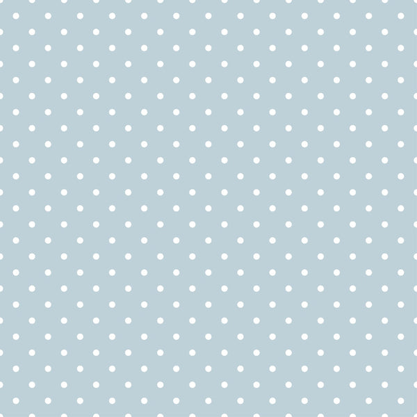 pastel blue, powder blue, white dots, polka dot pattern, small circles, geometric design, soft colors, gentle pattern,, fabric panel, cute design, minimalist style, baby blue, nursery fabric, sweet pattern, dotted fabric, light blue background, regular spacing, uniform dots, calming colors