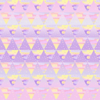 lavender, lilac, pale yellow, cream, soft pink, triangular pattern, geometric design, whimsical, dreamy, pastel colors,, fabric panel, delicate dots, fairy tale, magical, sweet, nursery theme, cotton fabric, repeating pattern, soft texture