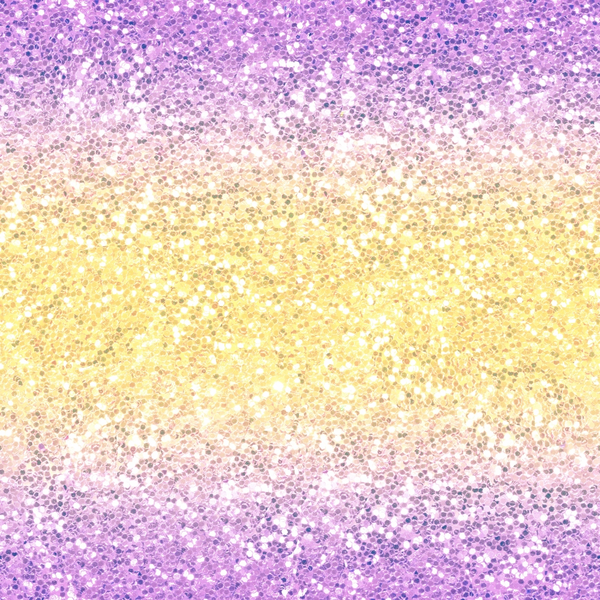 purple, yellow, gold, lavender, glitter, sparkle, sequins, ombre gradient, shimmery, fairy tale, magical, whimsical,, fabric panel, enchanted, dreamy, pastel colors, craft fabric, sewing material, festive