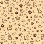 Cubist Canines Pattern 16 Minky Fabric