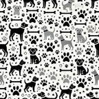 Cubist Canines Pattern 20 Minky Fabric