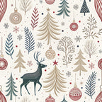 Dear Santa Pattern 11 Minky Fabric