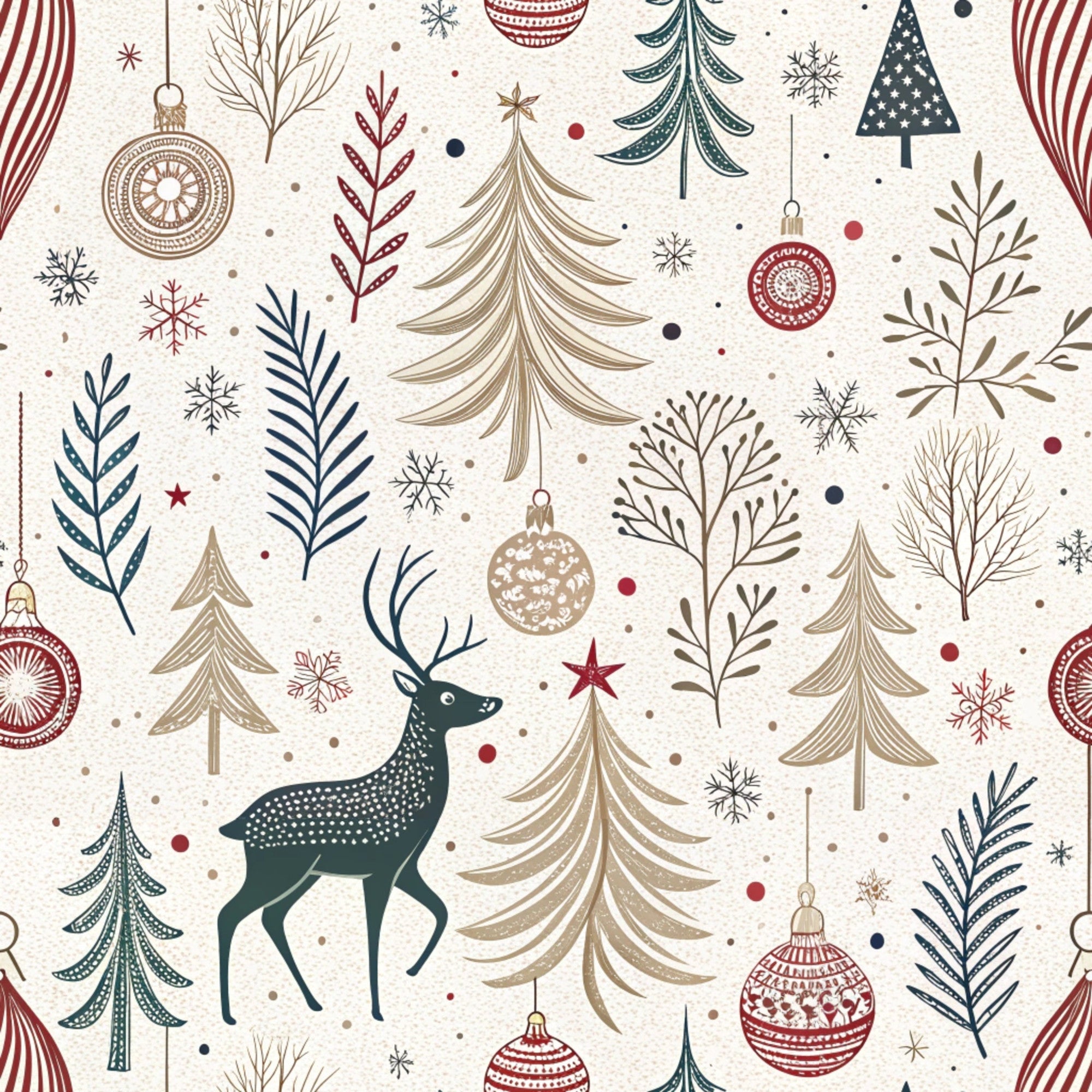 Dear Santa Pattern 11 Minky Fabric