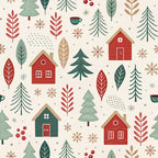 Dear Santa Pattern 15 Minky Fabric