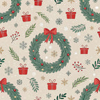 Dear Santa Pattern 29 Minky Fabric