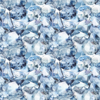 diamond pattern, gemstone design, crystal motifs, light blue, pale blue, white, silver accents, geometric shapes, faceted gems, sparkly texture,, fabric panel, luxurious feel, elegant pattern, prismatic effect, jewel tones, seamless repeat, crafting material, modern style, sophisticated design