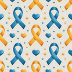 Ribbons of Hope Pattern 16 Minky Fabric
