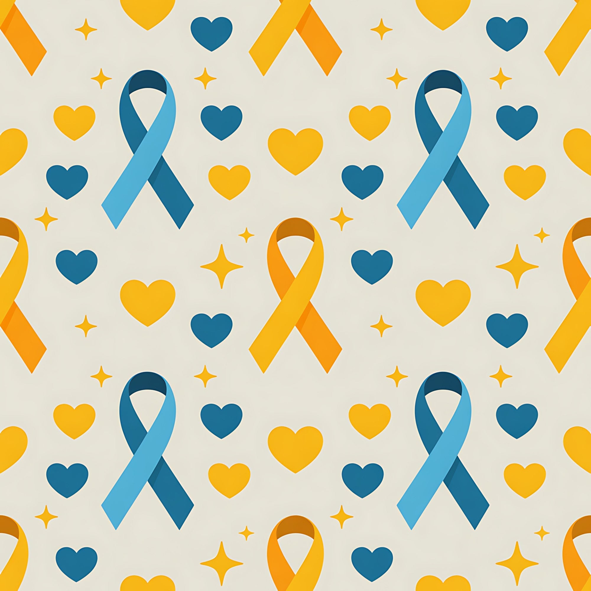 Ribbons of Hope Pattern 17 Minky Fabric