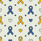 Ribbons of Hope Pattern 25 Minky Fabric