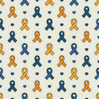 Ribbons of Hope Pattern 26 Minky Fabric