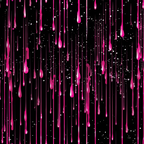 pink, magenta, fuchsia, black, white, dripping liquid, droplets, splashes, streaks, flowing pattern, abstract design, modern, contemporary,, fabric panel, glossy effect, vertical drips, paint drops, artistic, vivid colors