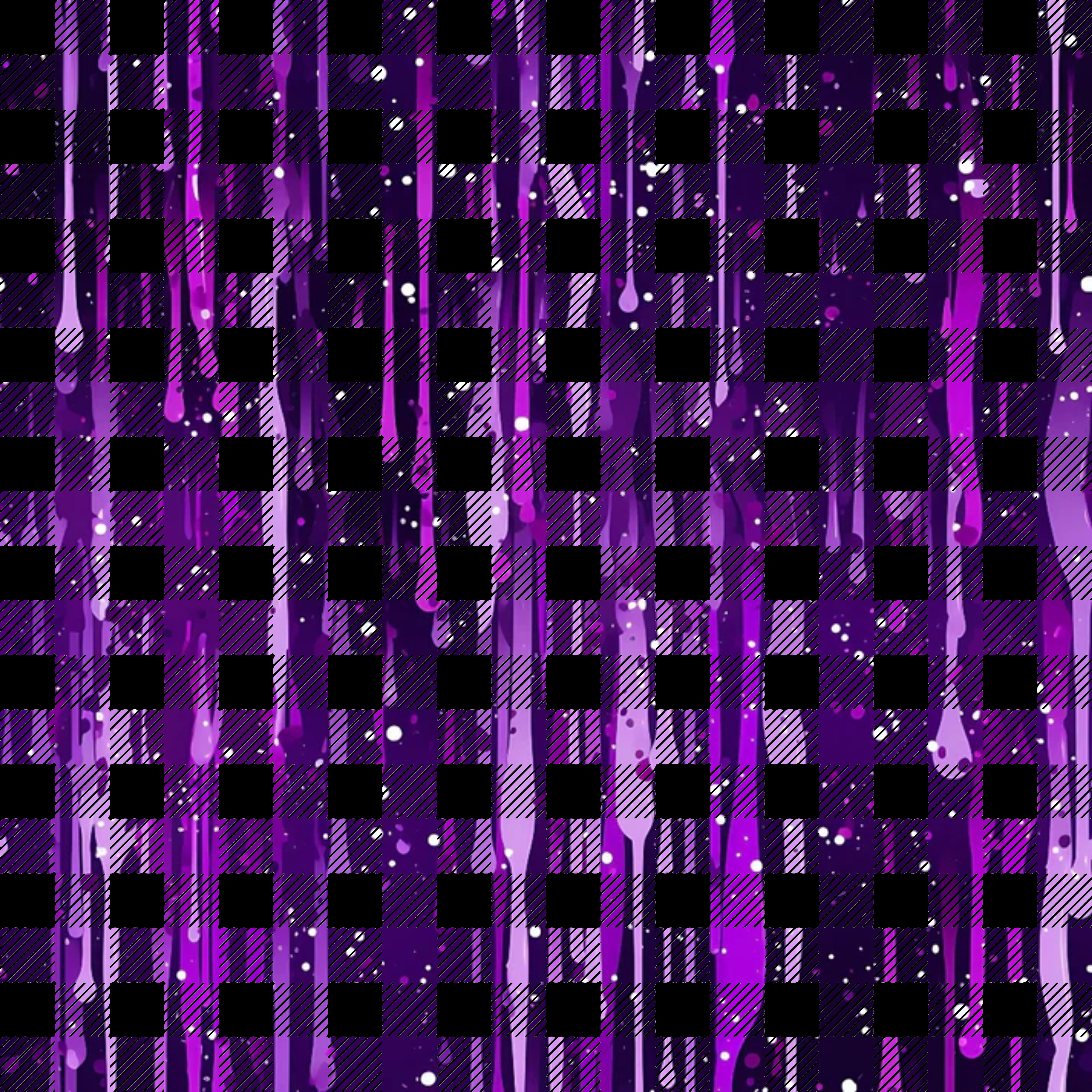 Dripping Purple Liquid Pattern 10 Minky Fabric