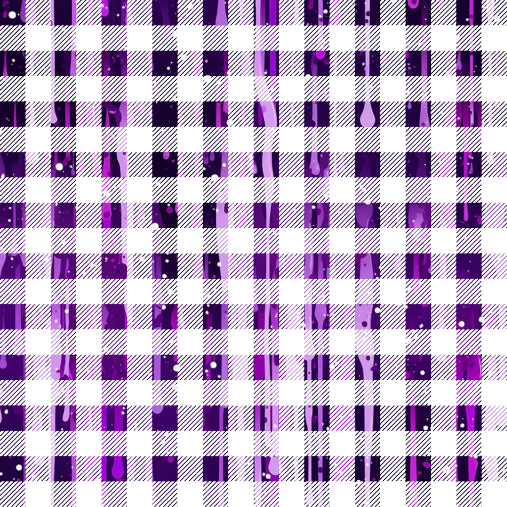 Dripping Purple Liquid Pattern 11 Minky Fabric