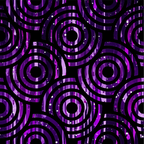 purple, violet, magenta, lilac, concentric circles, geometric pattern, liquid drips, abstract design, modern art, psychedelic, ripples, waves,, fabric panel, contemporary, flowing design, circular motifs, gradient effect, artistic print, mesmerizing pattern