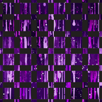 purple, violet, magenta, dripping, liquid, rain drops, splashes, checkerboard, grid pattern, abstract, modern, geometric,, fabric panel, wet effect, flowing, contemporary, artistic, crafting, sewing