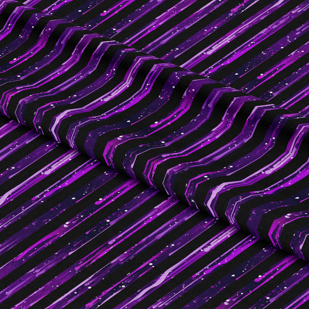 Dripping Purple Liquid Pattern 18 Quilting Cotton Fabric